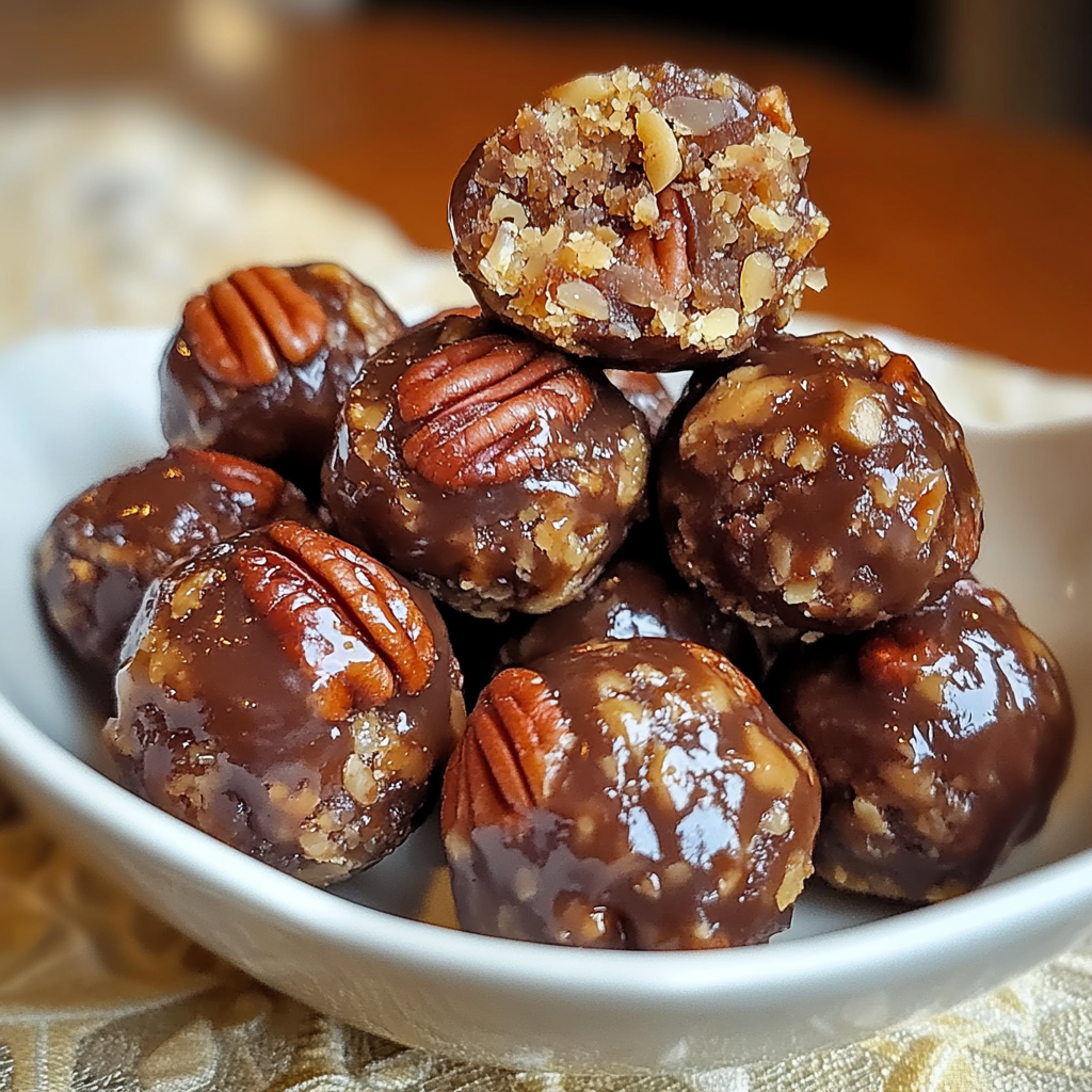 Easy No-Bake Pecan Pie Energy Balls