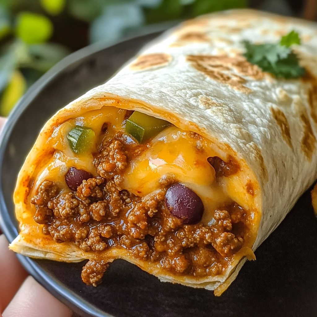 Simple Copycat Chili Cheese Burrito from Taco Bell