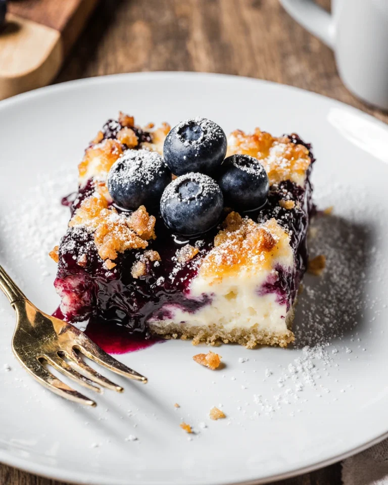Blueberry Cottage Cheese Breakfast Bake: High-Protein & Easy Morning Delight