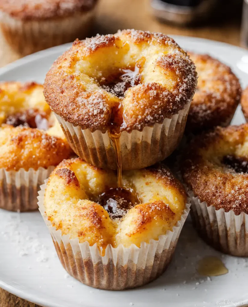 Cinnamon Sugar French Toast Muffins