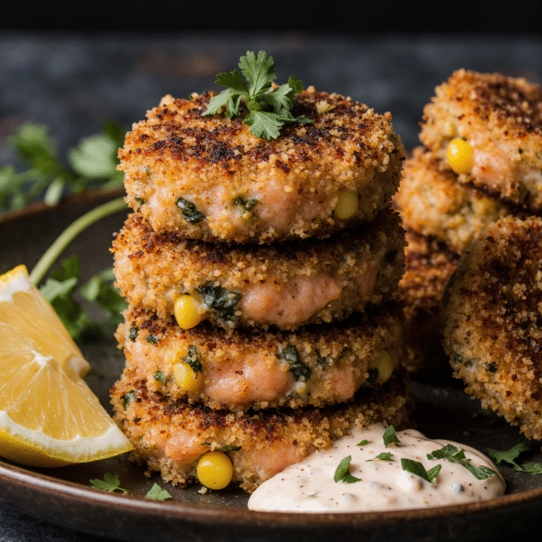 Crispy Southern Salmon Patties with Just 7 Ingredients: A Flavorful Southern Classic