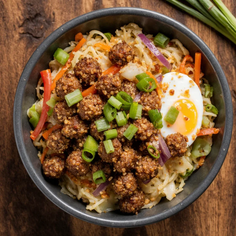 Flavor-Packed Egg Roll in a Bowl – A Low-Carb Favorite Recipe You’ll Love