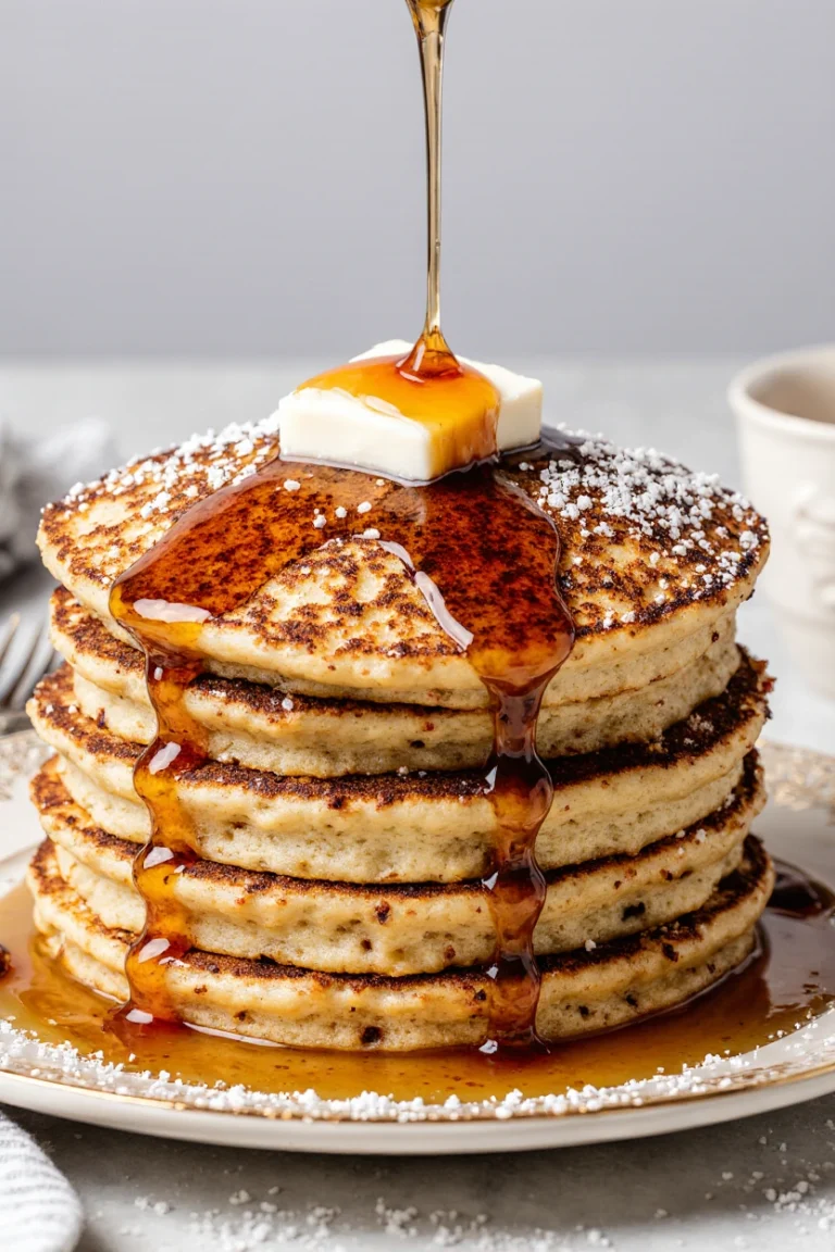 Fluffy Pancakes Recipe – Soft and Airy Breakfast Perfection