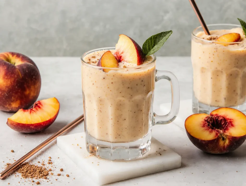 Refreshing Summer Peach Smoothie