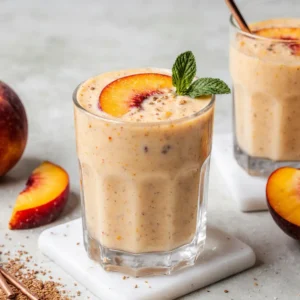 Refreshing Summer Peach Smoothie