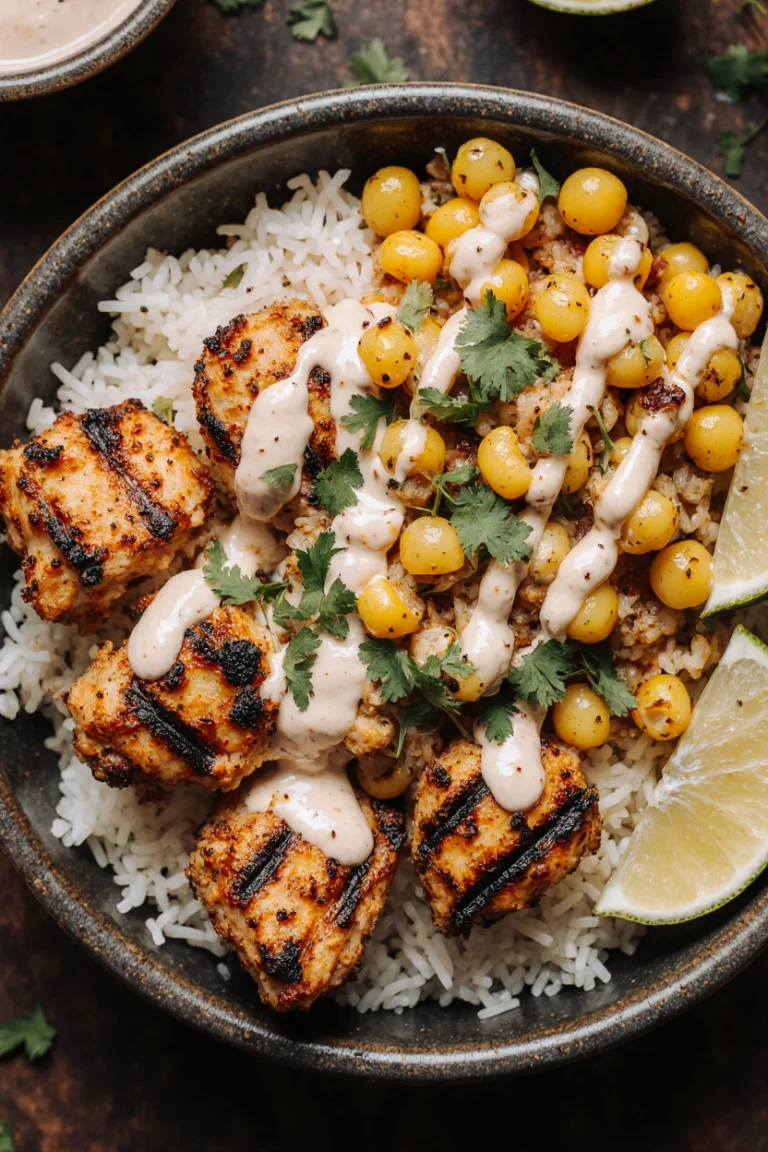 Street Corn Chicken and Rice Bowl – Easy Flavor-Packed Dinner Recipe