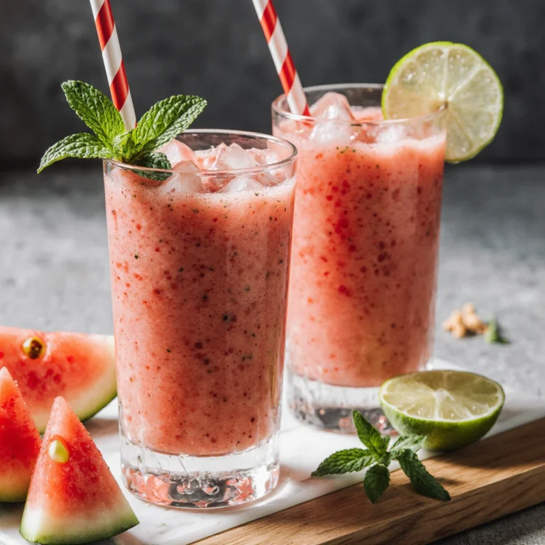 5 Healthy Watermelon Smoothie Recipes – Refreshing & Easy to Make