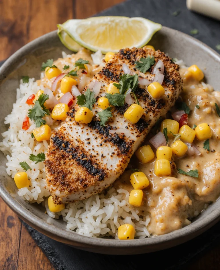 Delicious Street Corn Chicken Rice Bowl Recipe: A Flavor-Packed Meal You’ll Crave