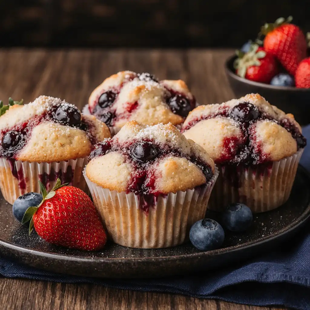 Mixed Berry Muffins