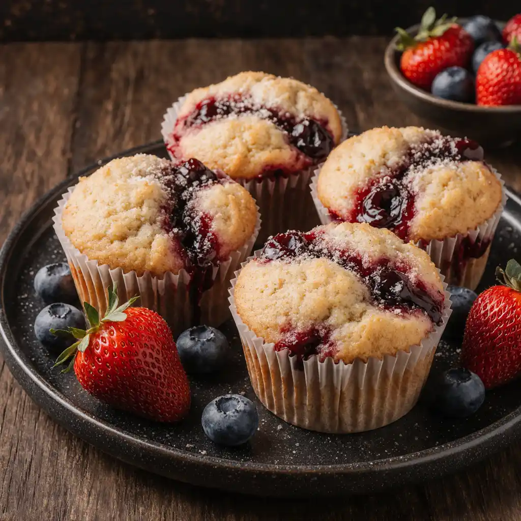 Mixed Berry Muffins