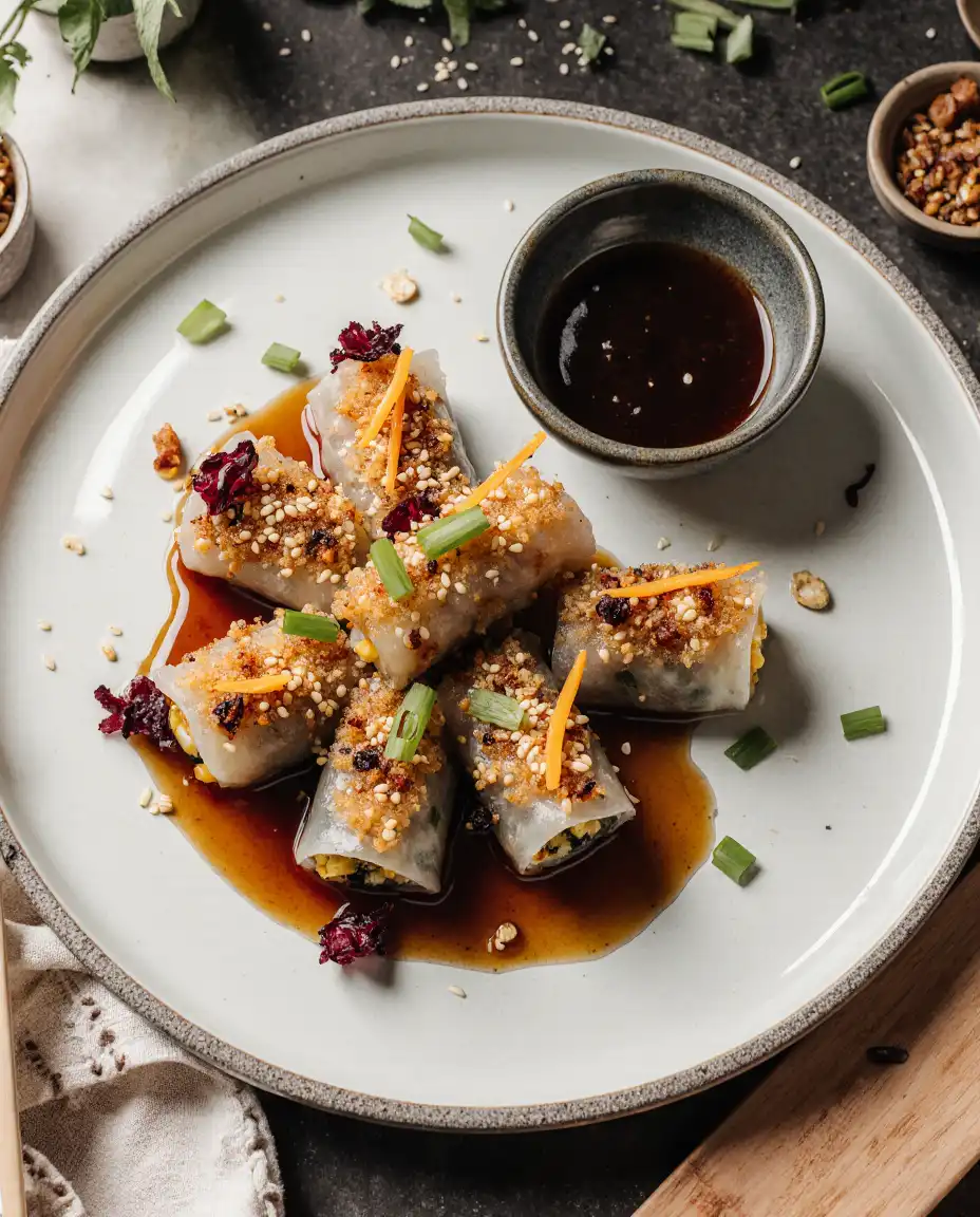 Crispy Rice Paper Dumplings | Easy Vegan Snack Recipe