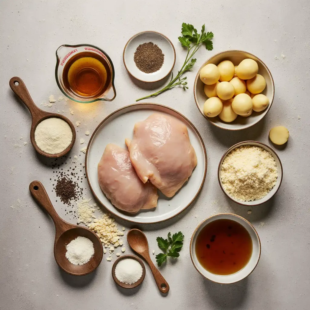 garlic parmesan crockpot chicken