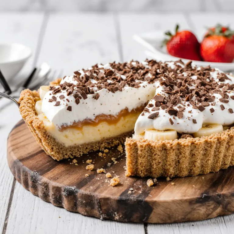 homemade banoffee pie