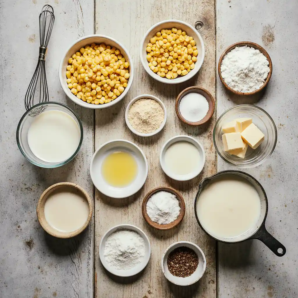 homemade corn pudding