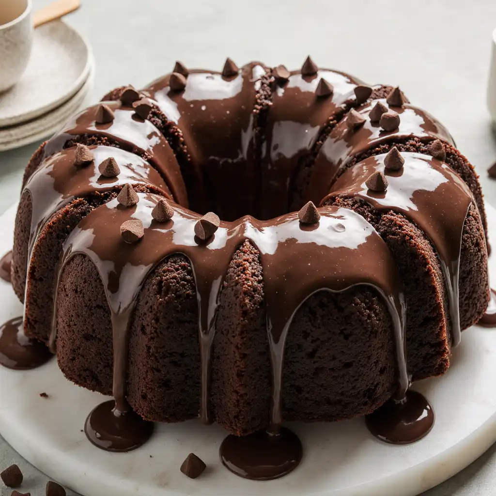 chocolate zucchini bundt cake