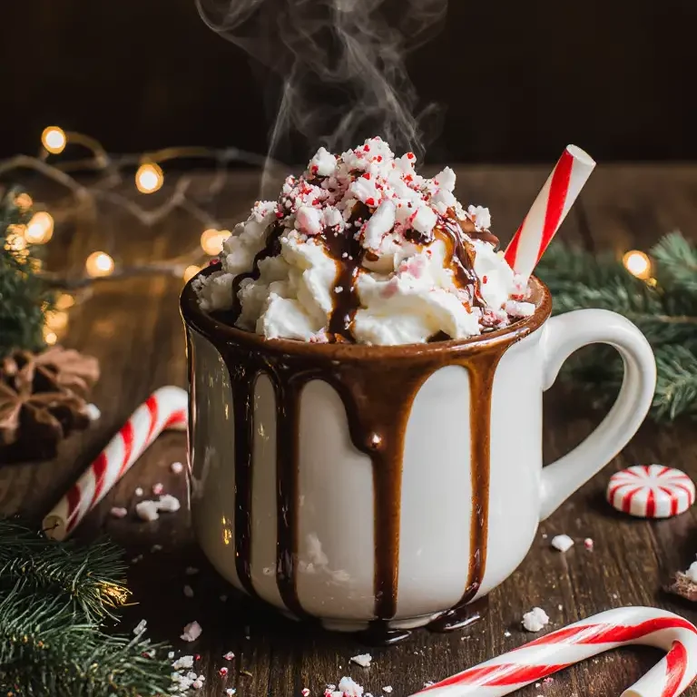 peppermint bark drink