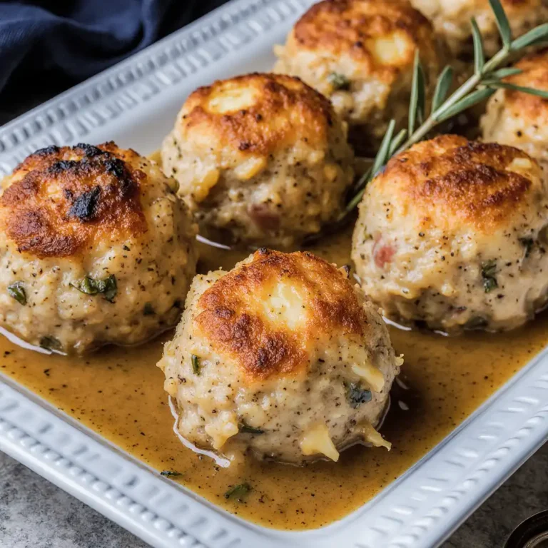 Thanksgiving stuffing balls