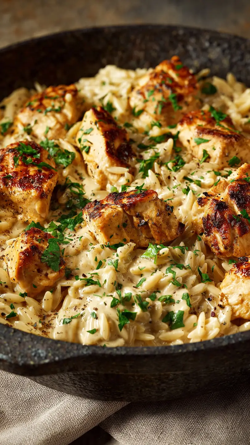 Creamy herb chicken