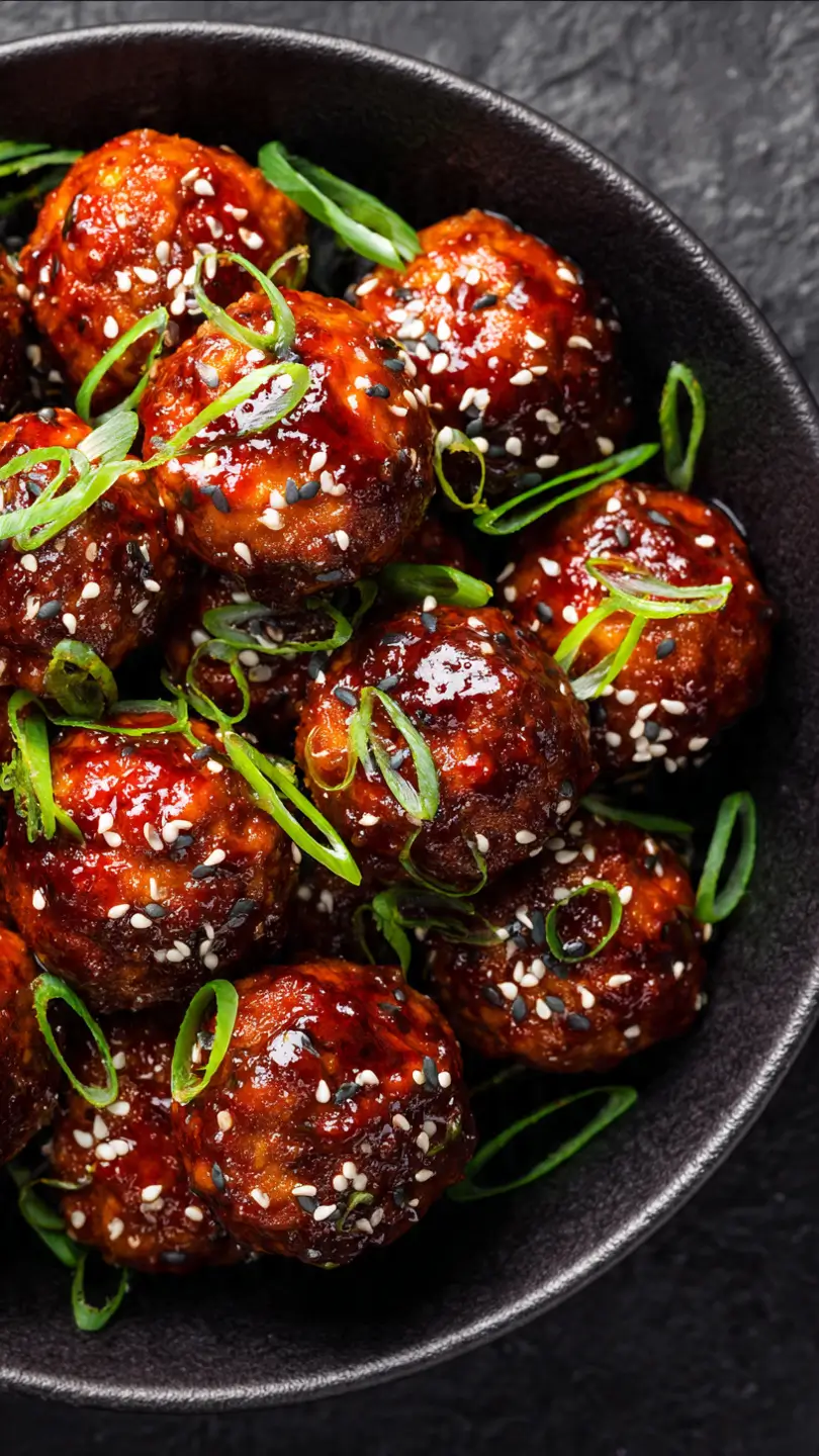Easy 3 Ingredient Sweet & Spicy Slow Cooker Meatballs