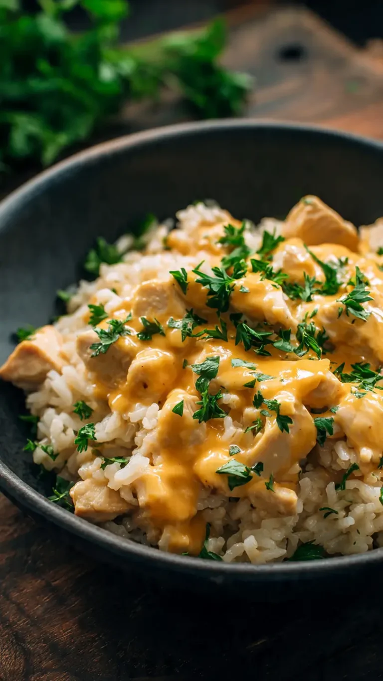 Easy Creamy Chicken & Rice Casserole for Lazy Days