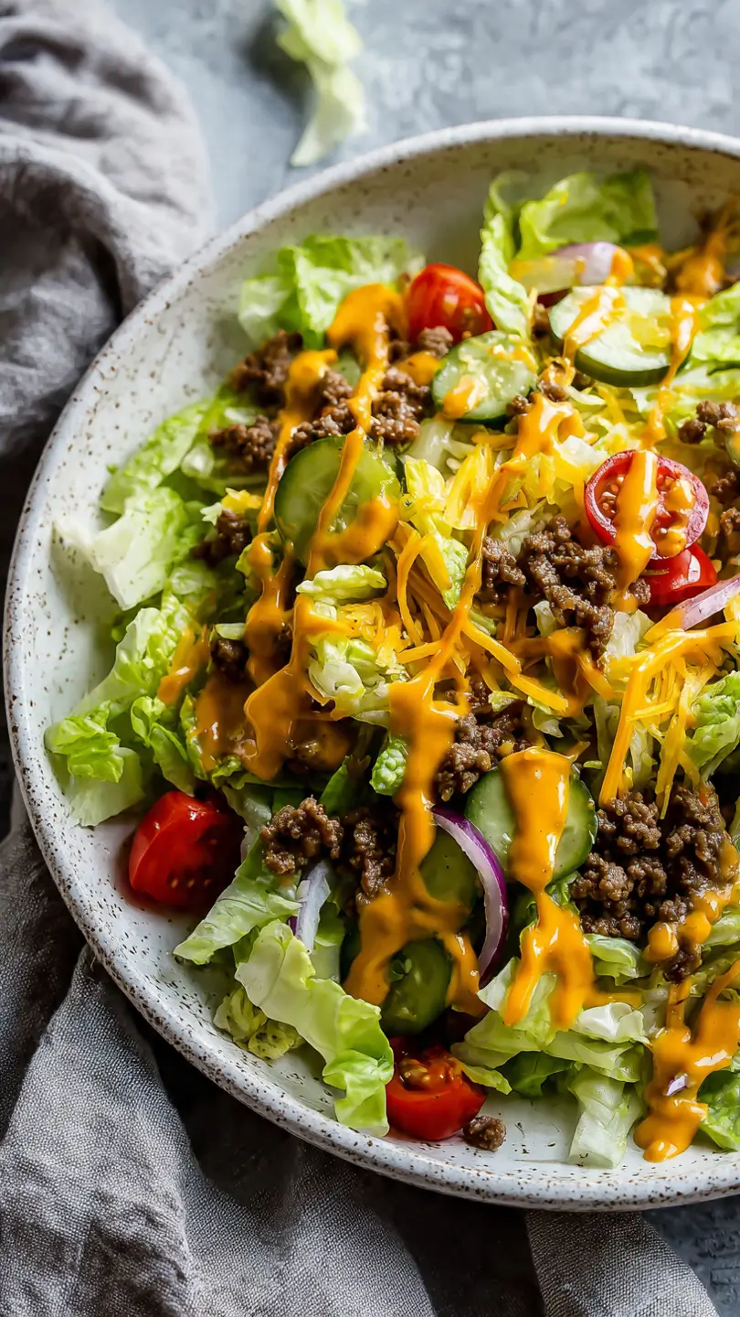 Low-Carb Big Mac Salad