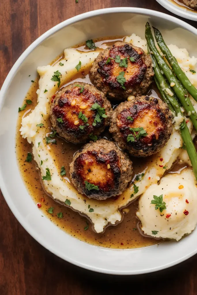 Salisbury Steak Meatballs 