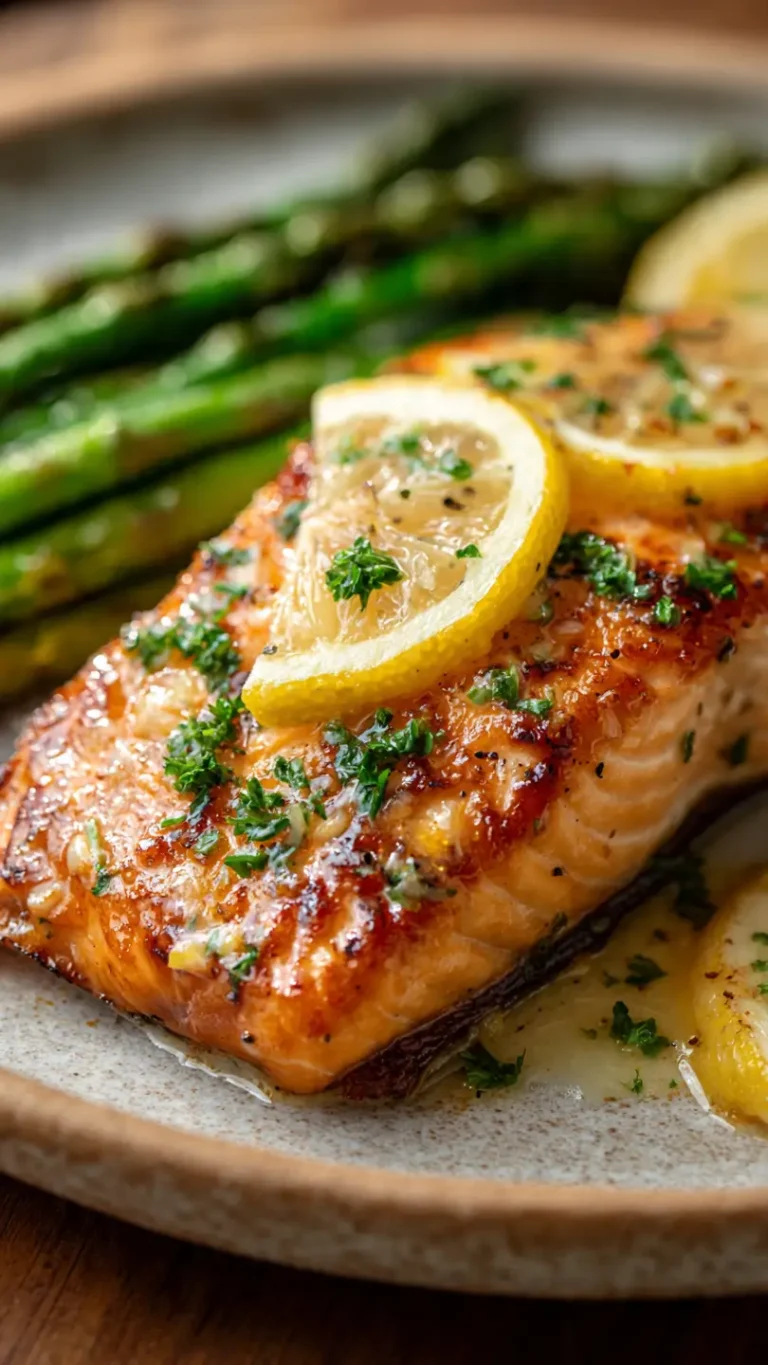 lemon garlic butter salmon