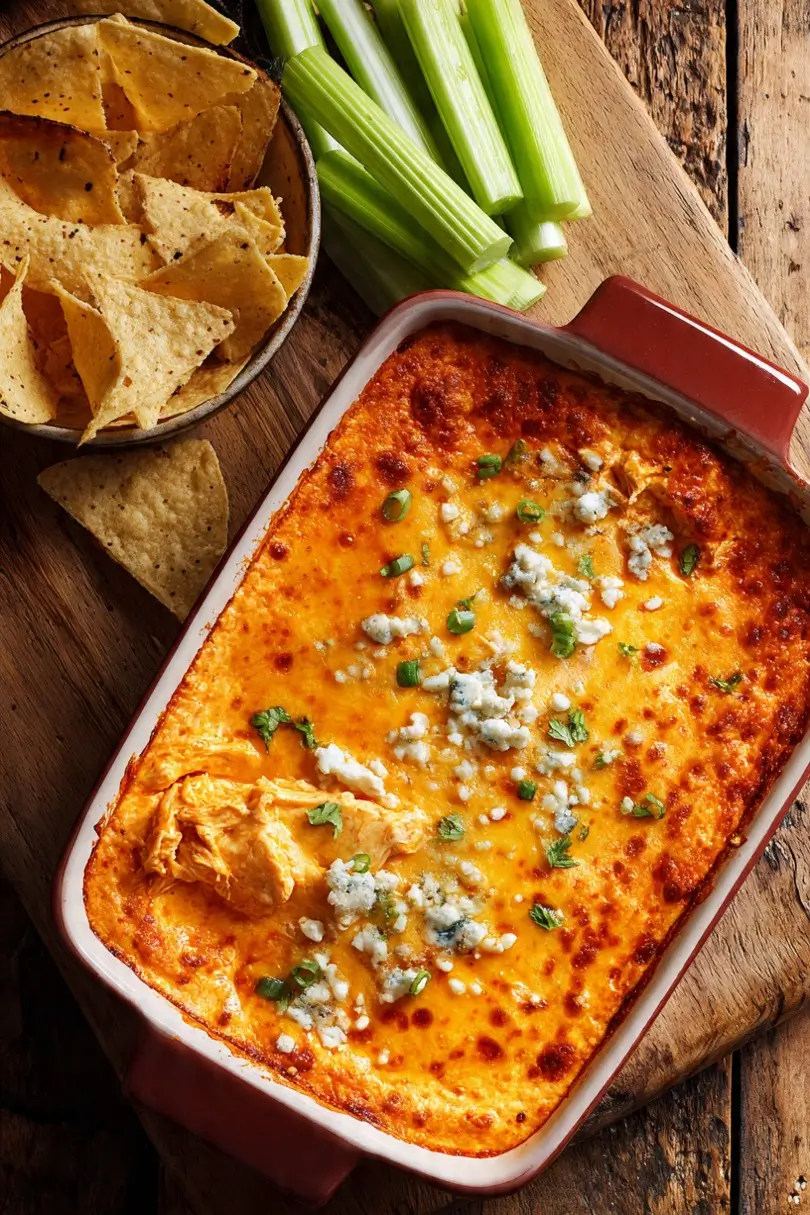 Buffalo chicken dip