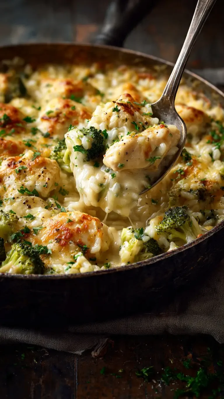 cheesy broccoli chicken casserole