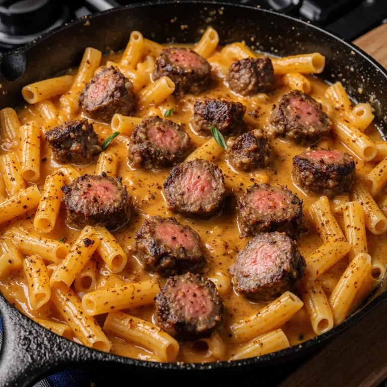 Cheesy Spicy Cajun Steak