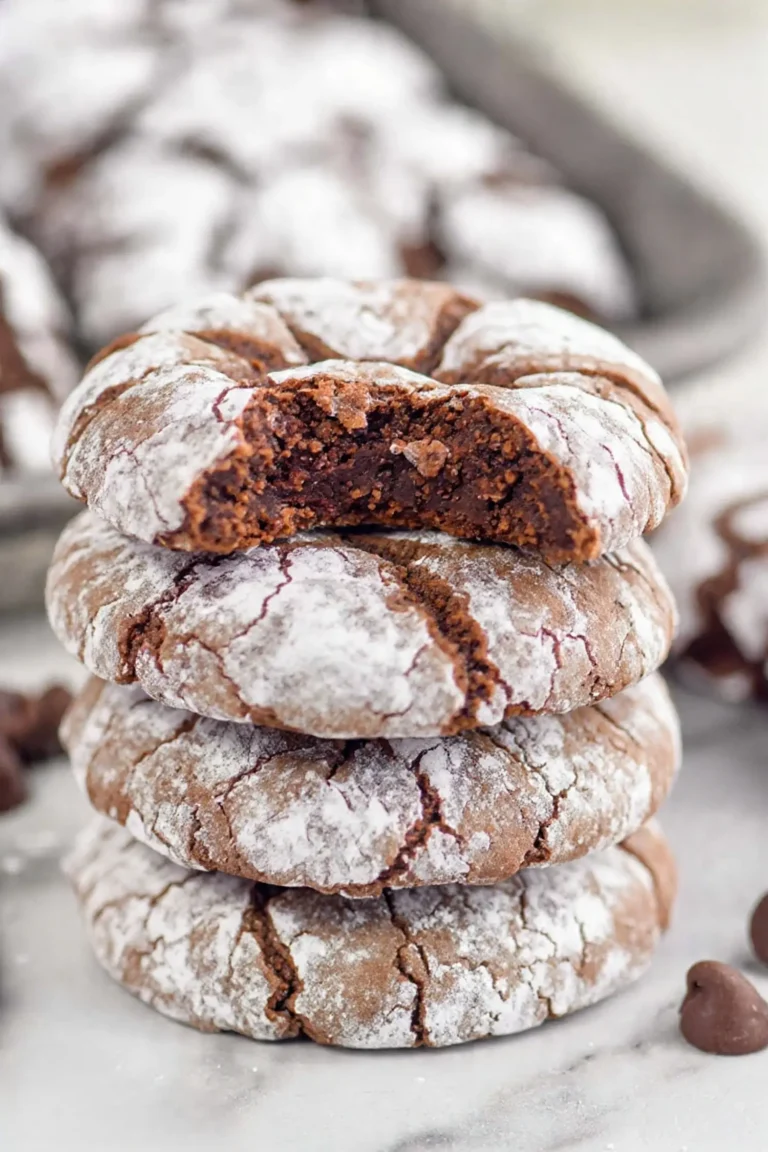 chocolate crinkle cookies