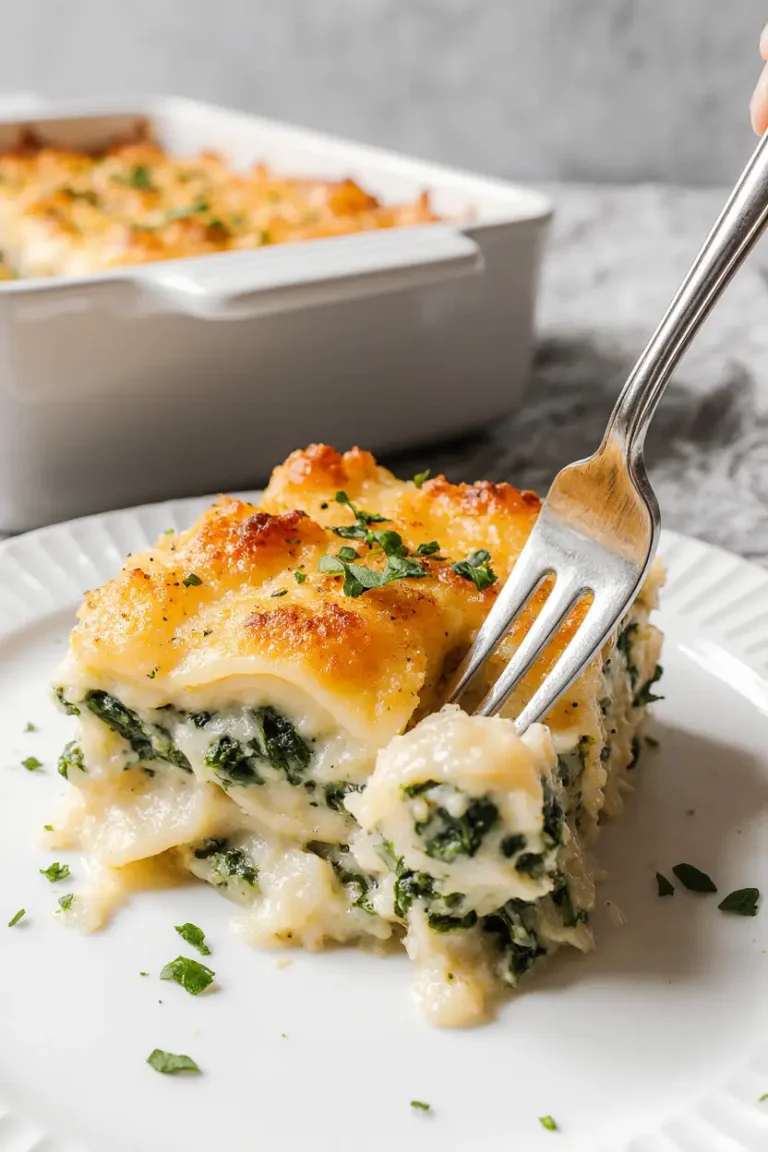 creamy chicken lasagna