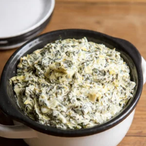 crockpot spinach artichoke dip