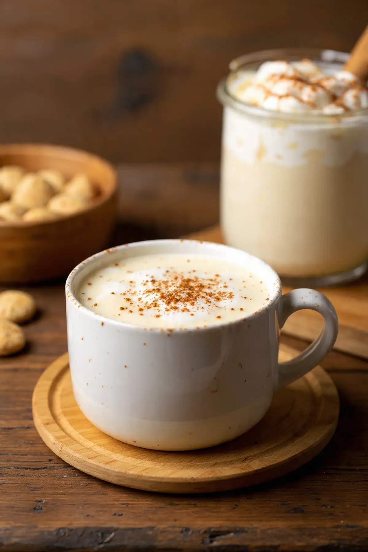 homemade eggnog recipe.