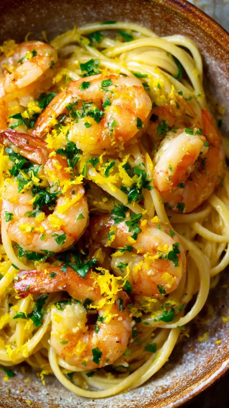 lemon garlic shrimp scampi