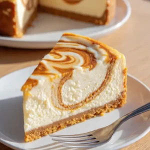 pumpkin swirl cheesecake