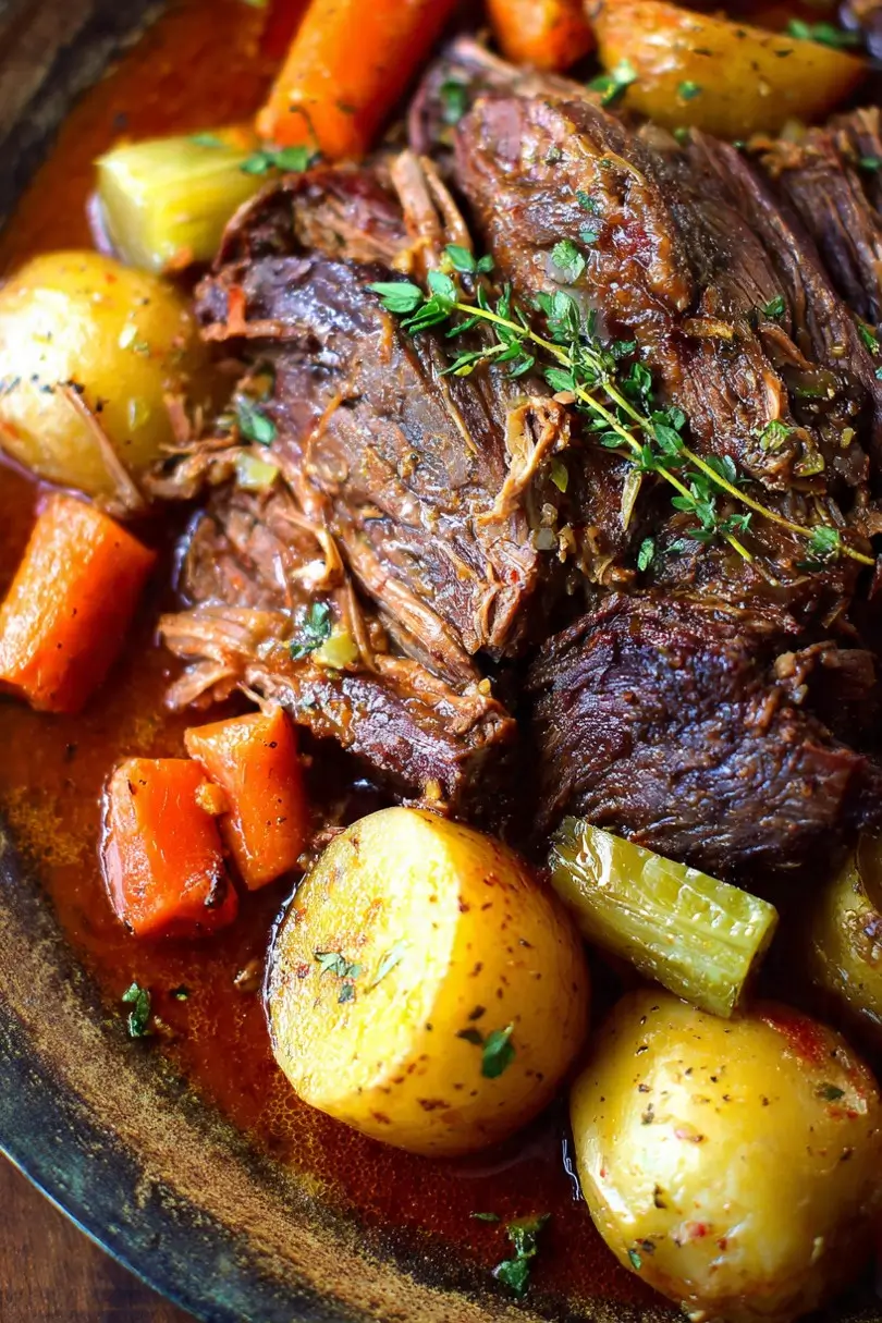 slow cooker pot roast