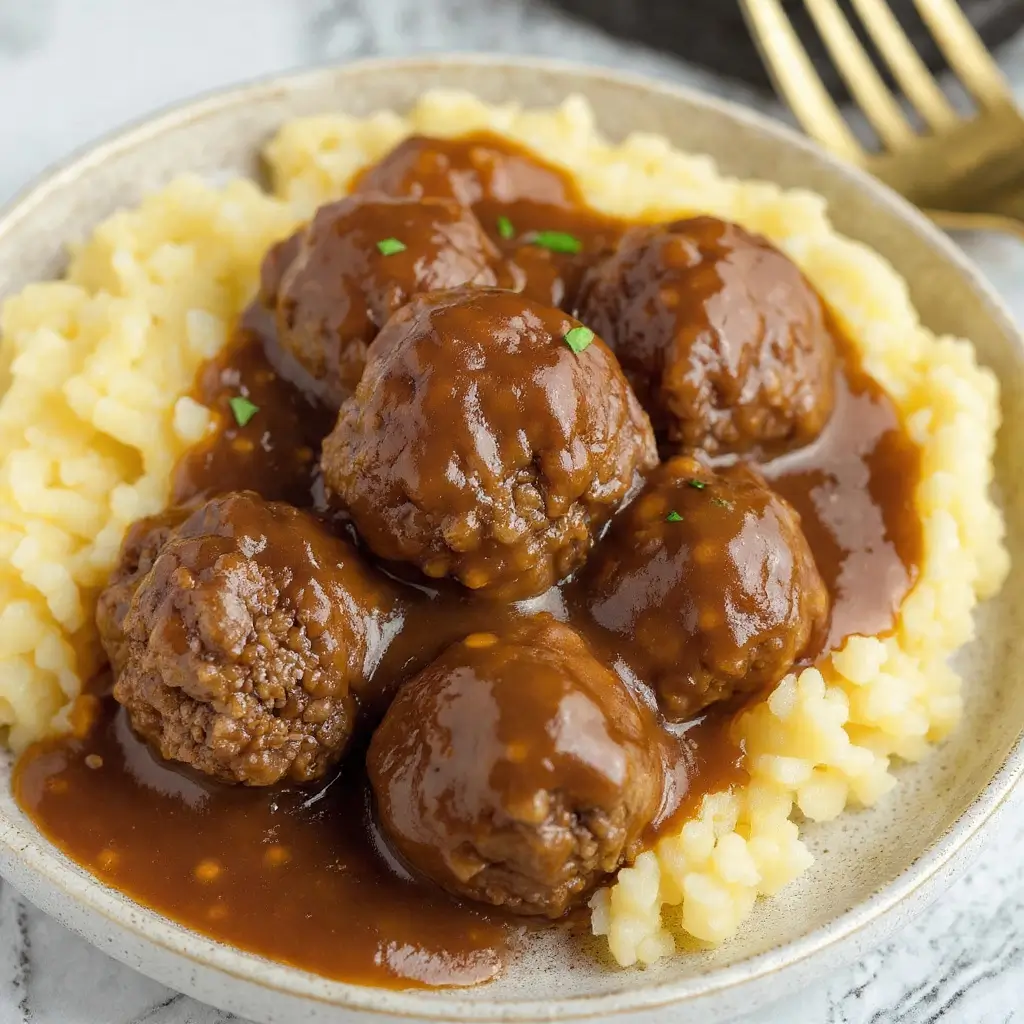 slow cooker Salisbury steak