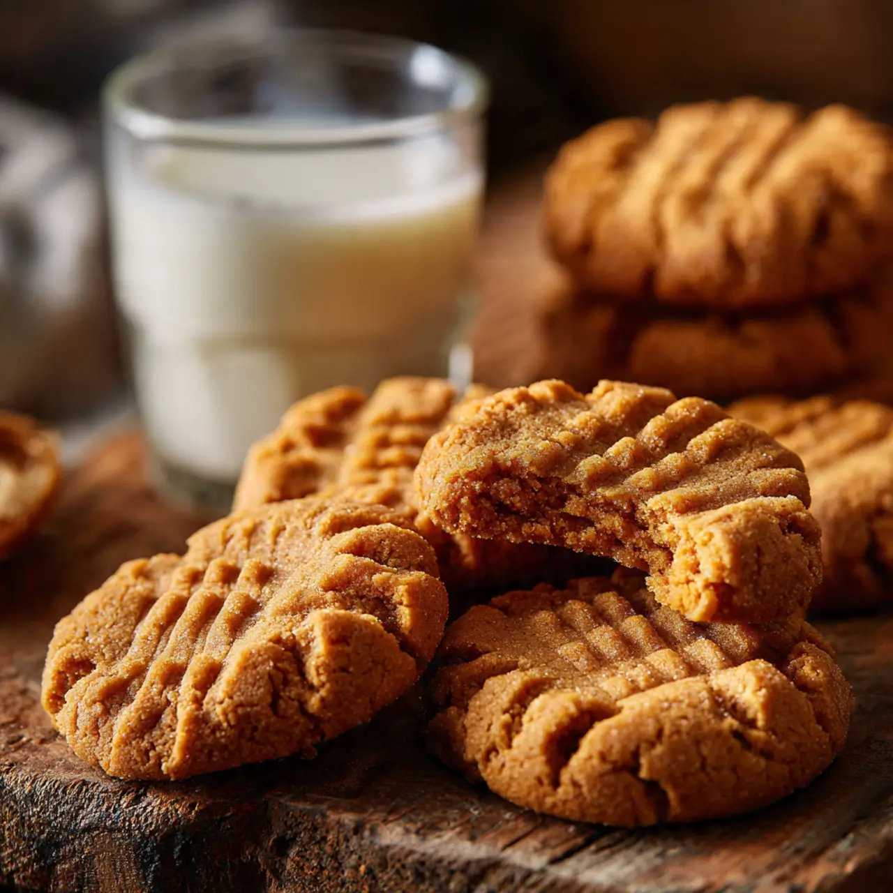 3-ingredient peanut butter cookies