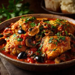 Easy Chicken Marengo