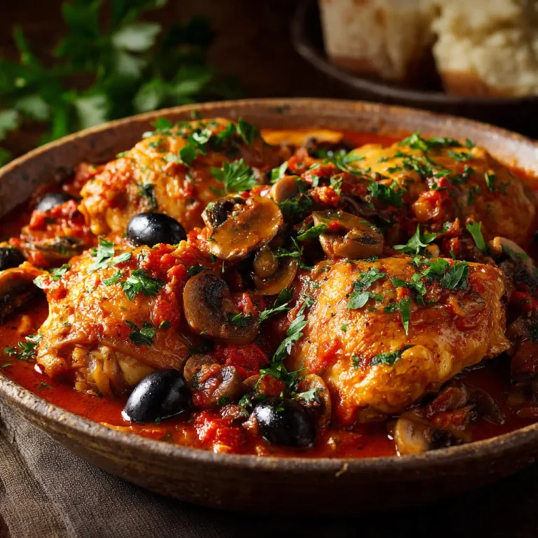 Easy Chicken Marengo