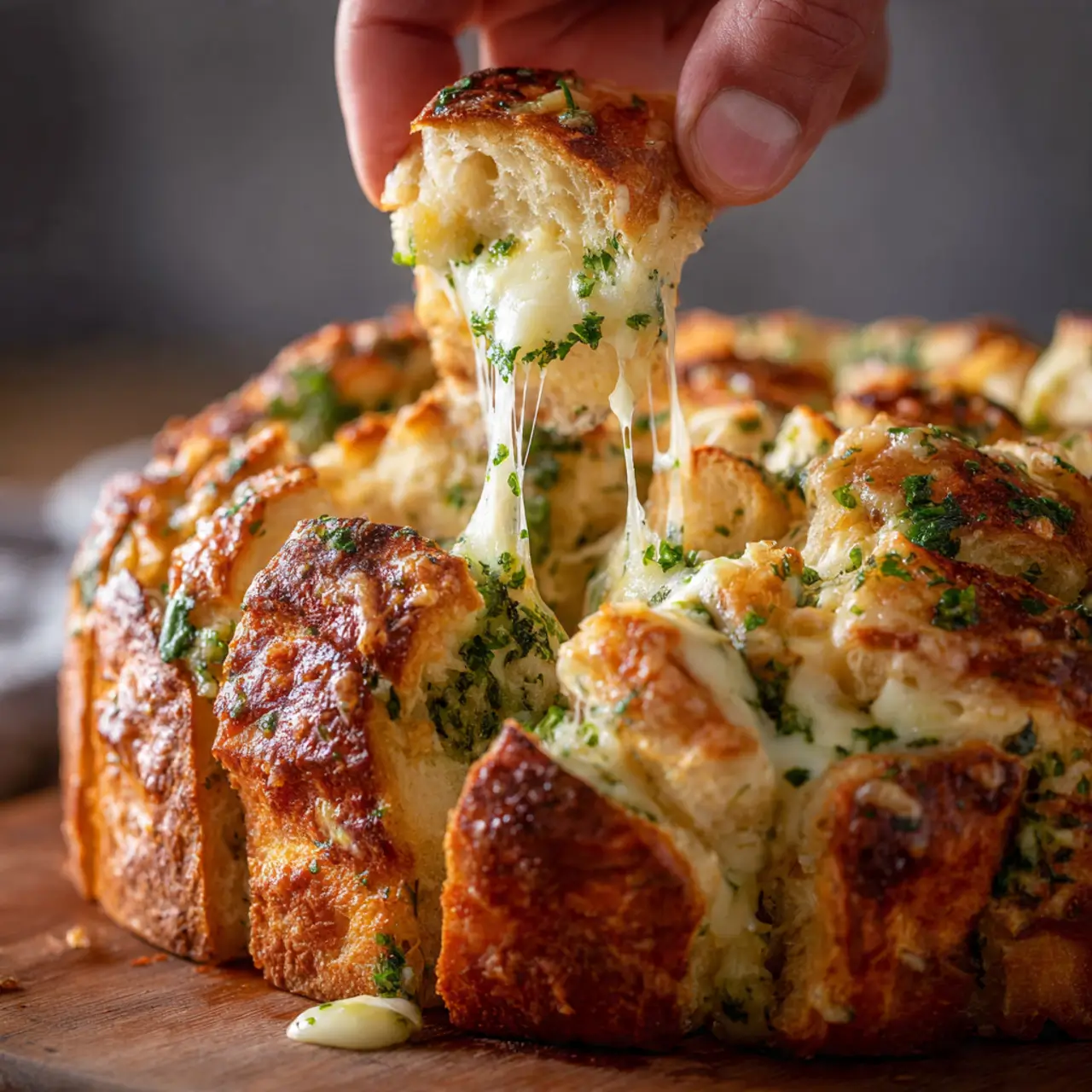 Garlic Butter Pull-Apart Bread Recipe