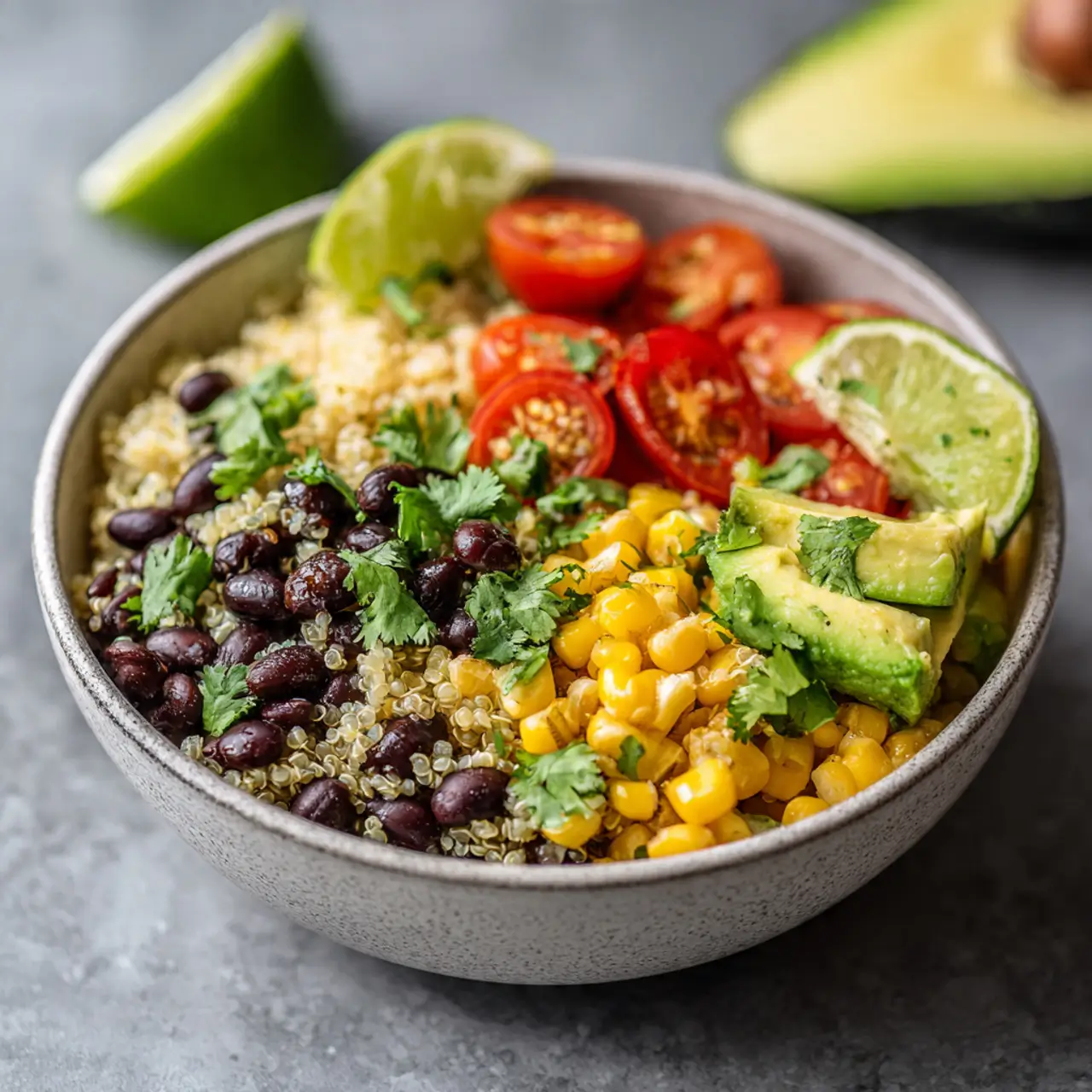 Healthy 5-Ingredient Mexican Quinoa Bowl