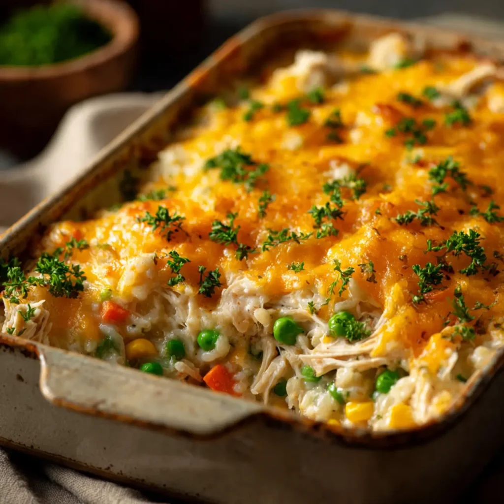 chicken and rice casserole