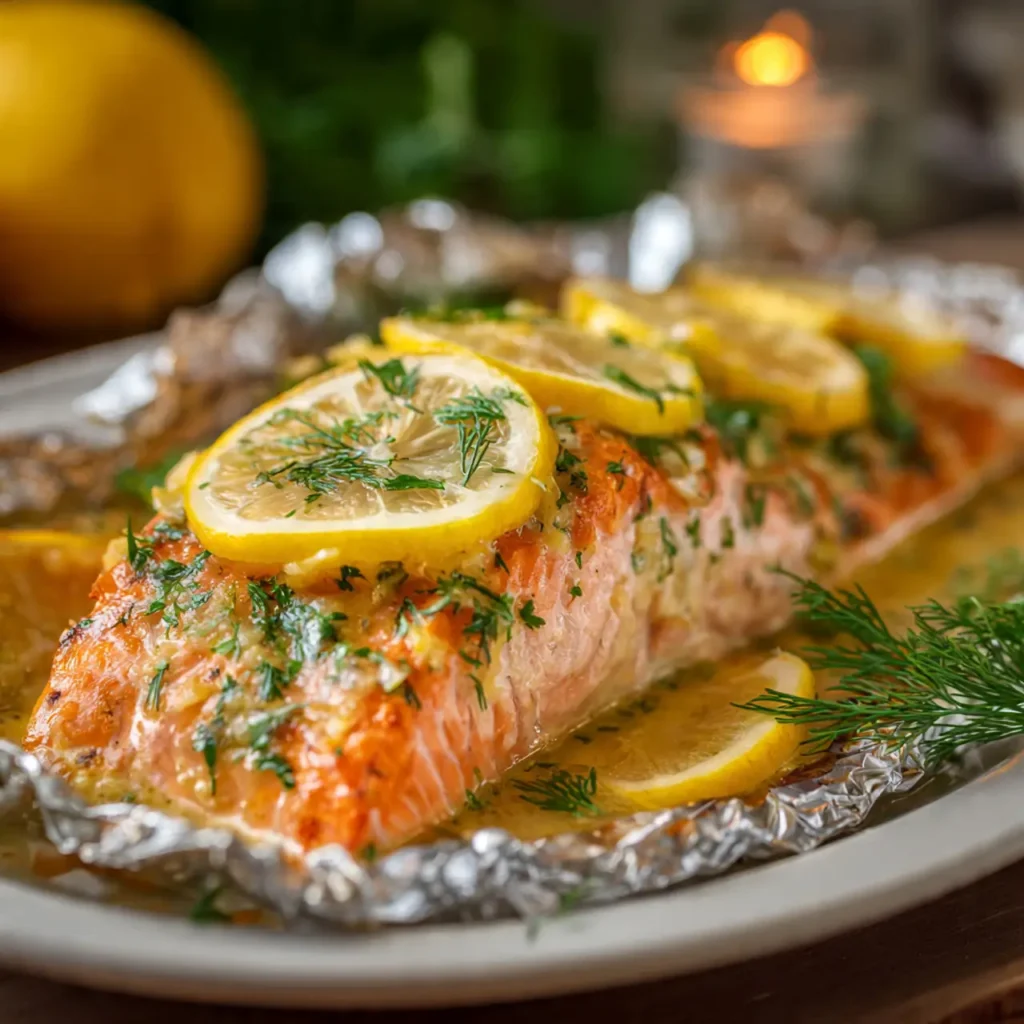lemon garlic butter salmon