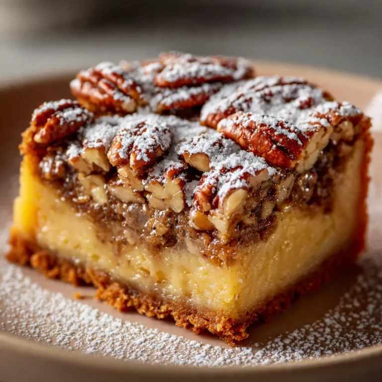 gooey butter pecan cake