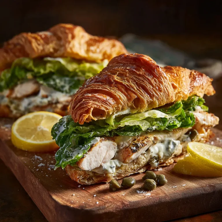 Chicken Caesar Croissant