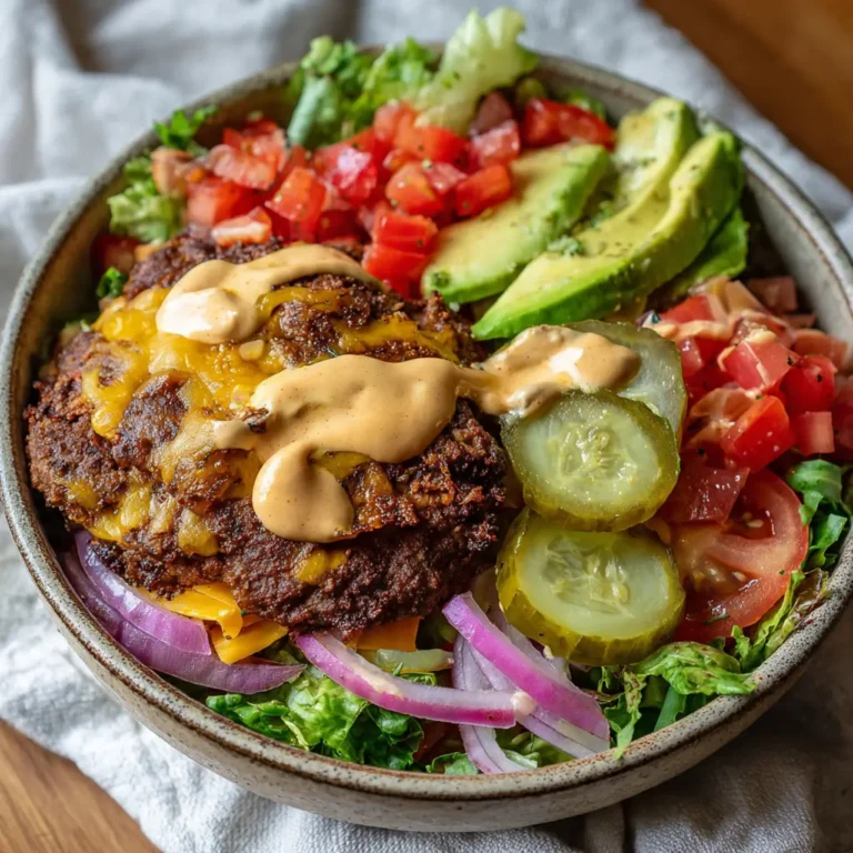 Smash Burger Bowl Recipe