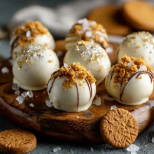 Biscoff cookie butter truffles