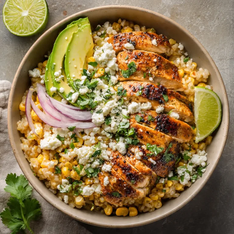 Easy Street Corn Chicken Bowl Recipe for Perfect Weeknight Meals